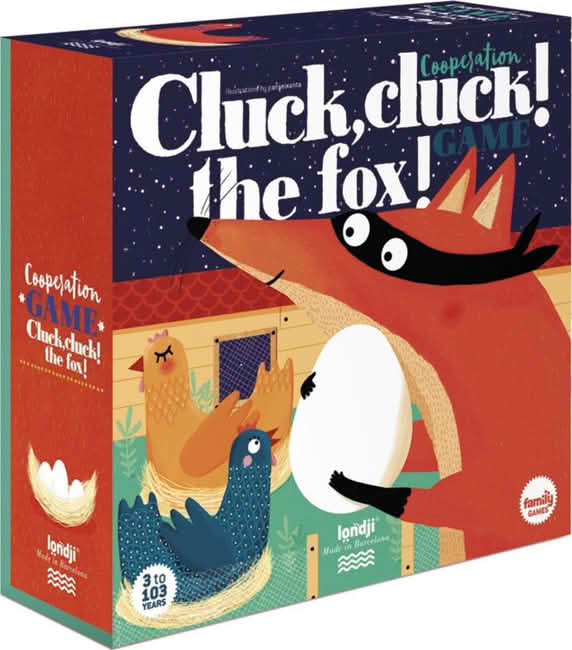 Cluck, cluck! the fox! jeu de société Londji