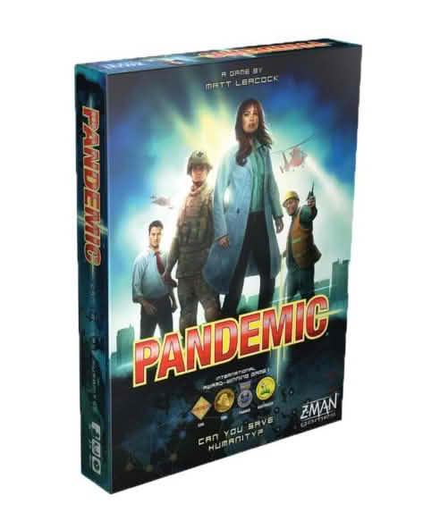 Pandémie (ou Pandemic), jeu de société Z-Man games