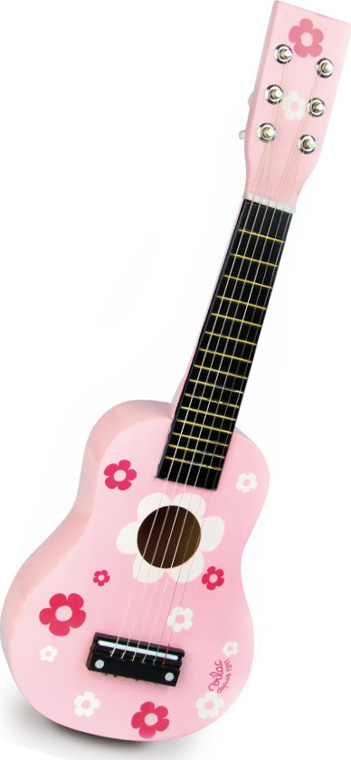 VGEBY1 Jouet Guitare, Jouet de Guitare Electrique Multifonctionnel Enfants  Guitare Basse avec Son et Lumières Jouet Instrument de Musique(Rose)